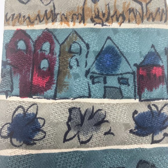 ANGELICA 100% Silk Tie - Picture 2 of 5